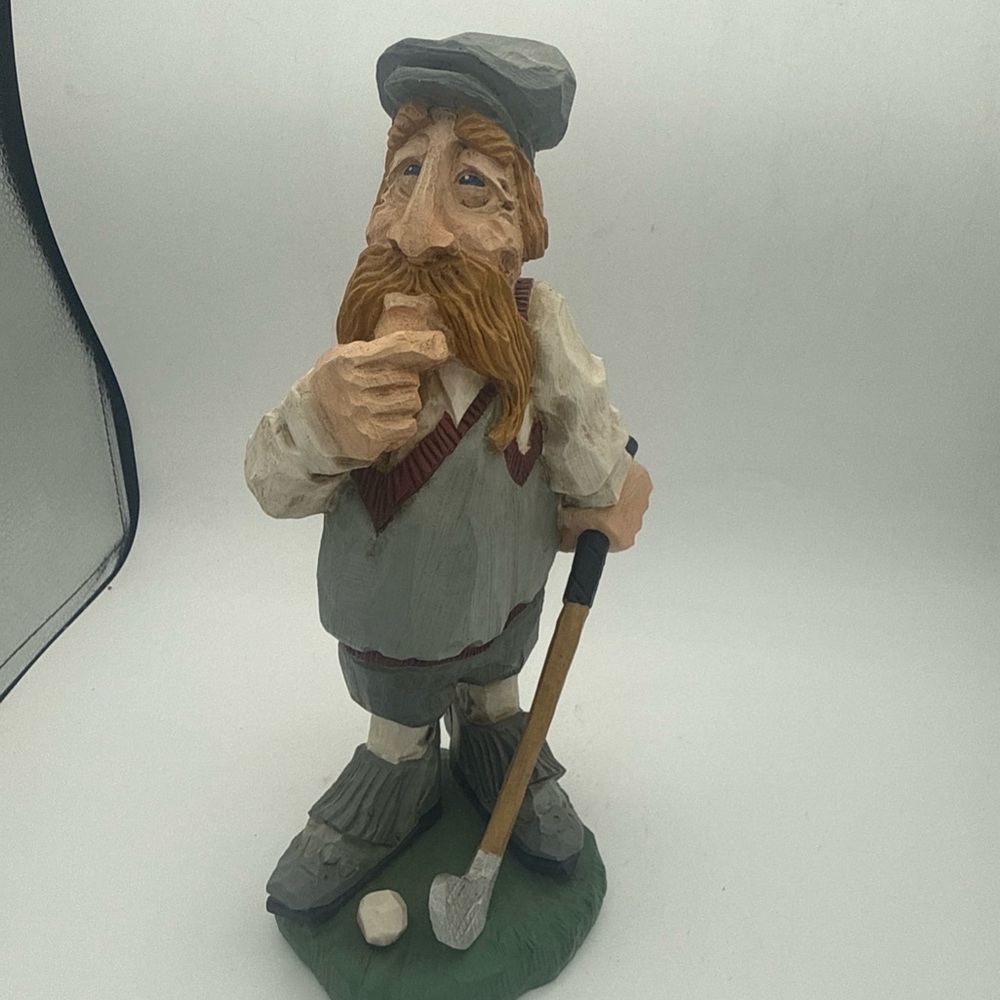 VTG 1996 The David Frykman Portfolio The Golfer Figurine  sculpture 10.5”